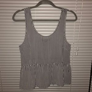Striped tank top